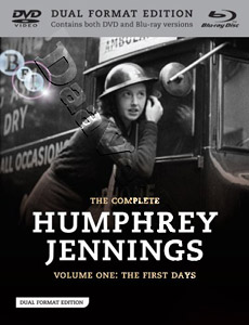 Humphrey Jennings Collection - Vol 1 | Complete Humphrey Jennings Volume One / Post-haste |Post Haste / Locomotives / The Story of the Wheel / Farewell Topsails |Fare well Top sails / Penny Journey / Speaking from America / The Farm  | M Blu-Ray